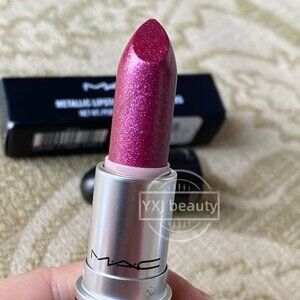 New Boxed MAC Metallic Lipstick~Wild Nectar~Full Size 3 g/0.1oz~Rare To Find